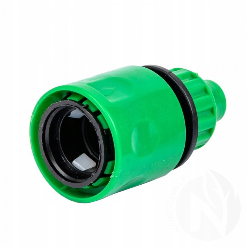 Connector for quick connection watering systems, 4/7mm hose