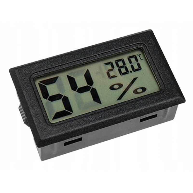 Termometras hidrometras, -50-+70C, LCD ekranas