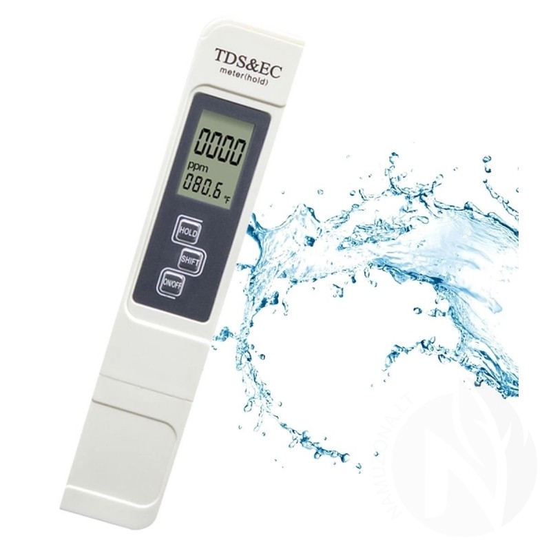 Electronic TDS water hardness and conductivity meter