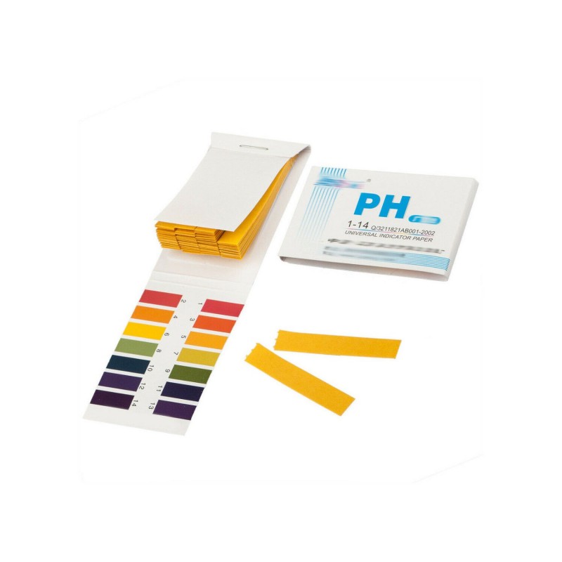 Universalios pH rūgštingumo matavimo juostelės - 80 vnt (#403)