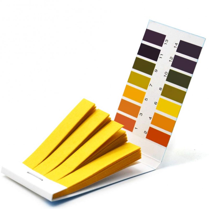 Universal pH testing paper - 80 strips