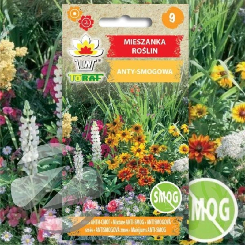 Anti-smog plants and flowers seeds mix, 2g